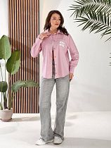 Рубашка Lelis 1073 pink - делук