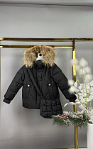 Куртка Delfinka 1185 black - делук