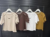 Футболка Yalisi 825806 beige - делук