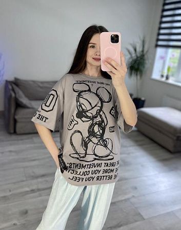 Футболка S.Style 71-1 grey - делук
