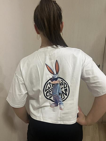 Топ Moda School M541 white - делук