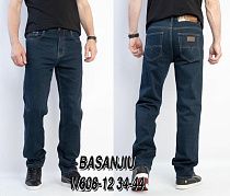 Джинсы Basanjiu 608-12 navy - делук