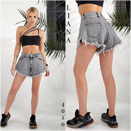 Шорты Liana Denim 4010 grey - делук