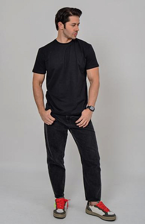 Футболка 2Bro BR1016 black - делук