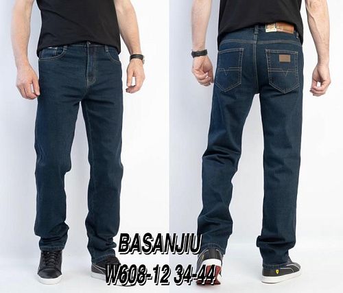 Джинсы Basanjiu 608-12 navy - делук