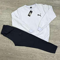 Костюм Спорт Mirwear MW217-241-90 white-d.grey - делук