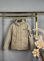 Куртка Delfinka MY601 beige - делук