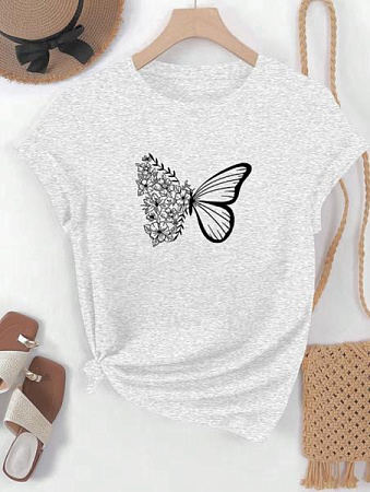 Футболка Alia AL10 grey - делук