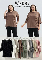 Свитер Estima W7087 mix - делук