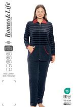 Пижама Cotpark 2267B navy - делук