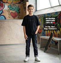 Футболка Amz TO2623-2 black - делук