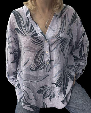 Блузка Levisha 26024 lilac - делук