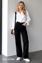 Джинсы Jeans Style 202-7379BL black - делук