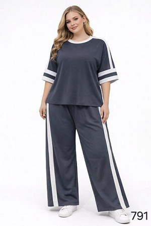 Костюм Спорт Loren 791 d.grey - делук
