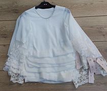 Блузка Emir Kids 48 white - делук