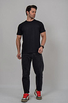 Футболка 2Bro BR1051 black - делук