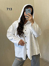 Рубашка Fsn 713 white - делук