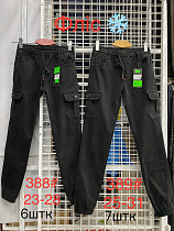 Джинсы God Baron 388 black - делук