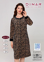 Халат Romeo Life 40115 black - делук