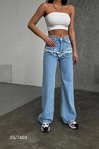Джинсы Jeans Style 05-400 l.blue - делук