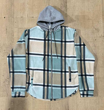 Рубашка Hoan HN829 l.blue - делук