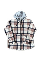 Рубашка Alia 3172 beige батал Рубашка Alia 3172 beige батал - делук