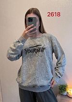 Свитер Fsn 2618 grey - делук