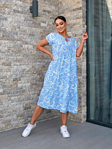 Платье Deliv 557 l.blue - делук