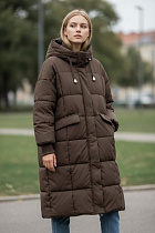 Куртка Dknsel 2556 brown - делук