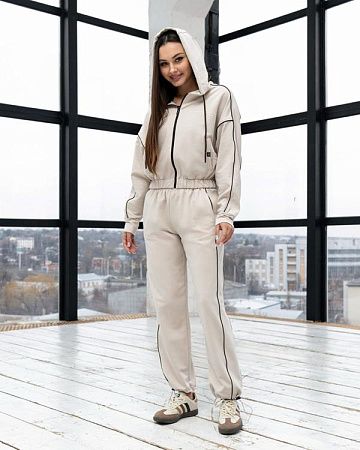 Костюм Спорт Azna Д117 beige - делук