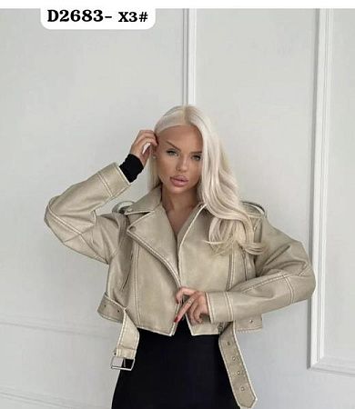 Куртка Dorimodes DB2683 beige - делук