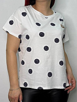 Футболка Kosta KS152 white - делук