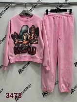 Костюм Спорт Met&March 3473 pink - делук