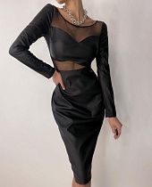 Платье Inna 287 black - делук