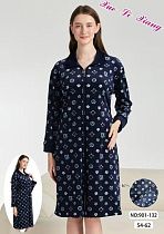 Халат Romeo Life 901-132 navy - делук