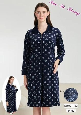 Халат Romeo Life 901-132 navy - делук