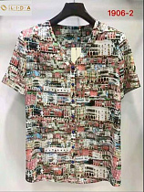 Рубашка Lida 1906-2 brown - делук