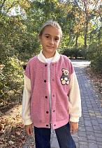 Кофта Lima Kids 2548 pink - делук