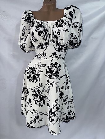 Платье Namik NM103 white - делук