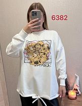 Свитер Fsn 6382 white - делук