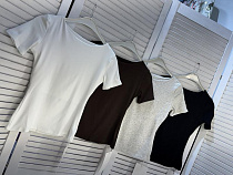 Футболка Style Nadezhda 6670 white - делук