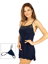 Ночнушка Gull G236 navy - делук