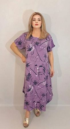Платье Romeo Life 1515 purple - делук