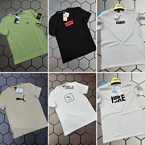 Футболка Alex Clothes 4931P white-black - делук