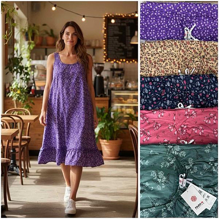 Сарафан Homewear 338 mix - делук
