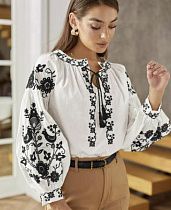 Вышиванка Miki Maki MM284 white - делук