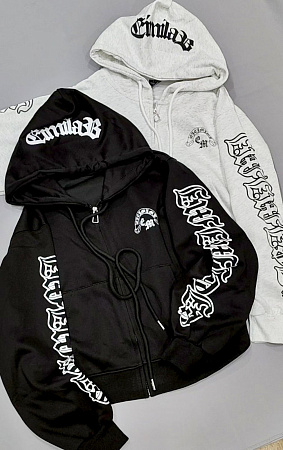 Кофта Спорт Lora LR961 grey - делук