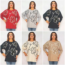 Свитер Biblos 2387 mix - делук