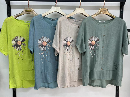 Футболка Estima 9592 khaki - делук