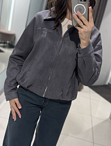 Куртка Comod 1766 grey - делук